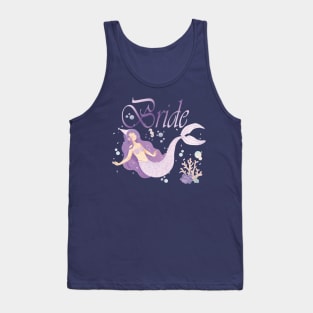 Mermaid Bride Tank Top